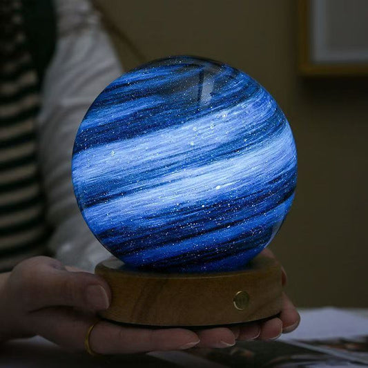 Starry Sky Series 3D Carving Crystal Ball Night Light